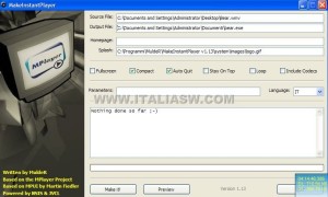 makeinstantplayer - screenshot