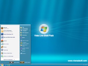 Vista Live Shell Pack 1.1 - Blue