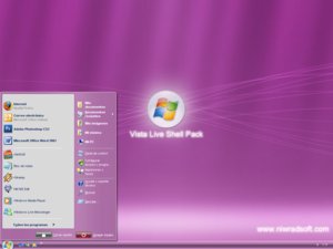 Vista Live Shell Pack 1.1 - Rosa