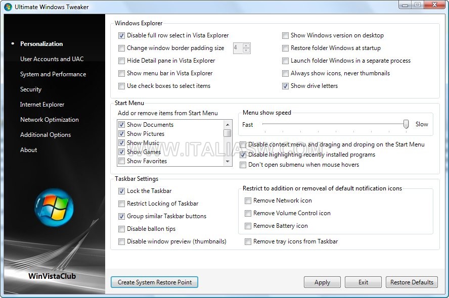 ultimate windows tweaker latest