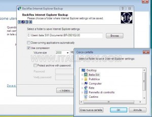BackRex - Destinazione Backup BackRex - Destinazione Backup