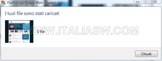 Picasa Publisher - Upload Picasa Publisher - Upload