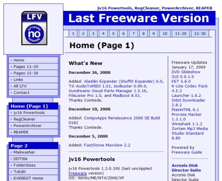 Last Freeware