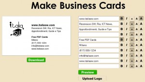 Make Business Cards Make Business Cards