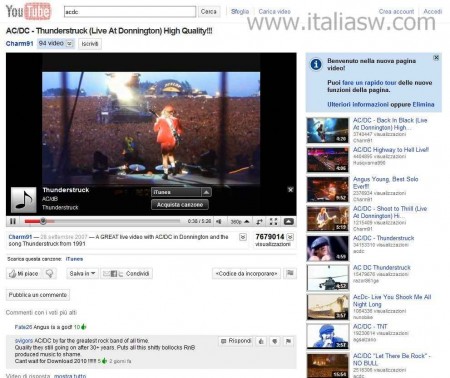 Screenshot - Interfaccia Finale YouTube 2010 - 01