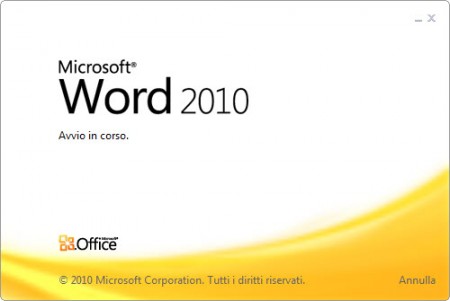 Screenshot - Microsoft Word 2010