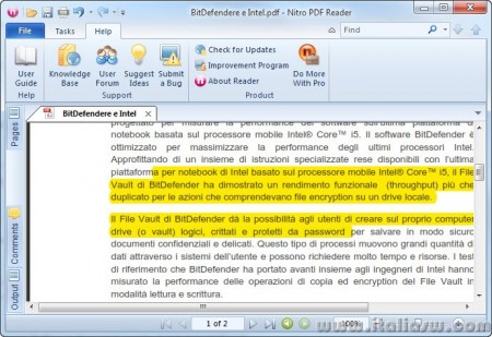 Screenshot - Nitro PDF Reader - 01