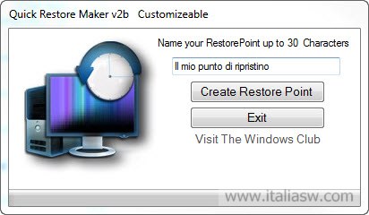 Screenshot - Quick Restore Maker v2b