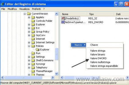 Screenshot - Rimuovere Nome Utente in Windows XP - 04