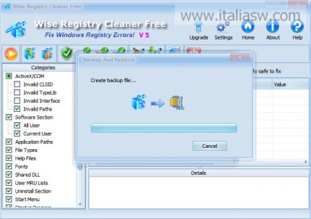 Screenshot - Wise Registry Cleaner - 03