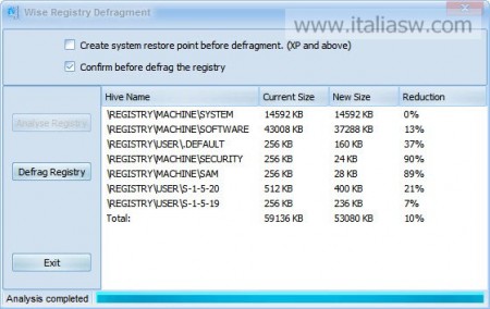 Screenshot - Wise Registry Cleaner - 05