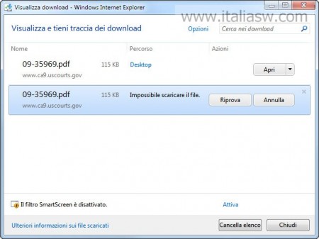 Screenshot - Internet Explorer 9 - 02 - Download