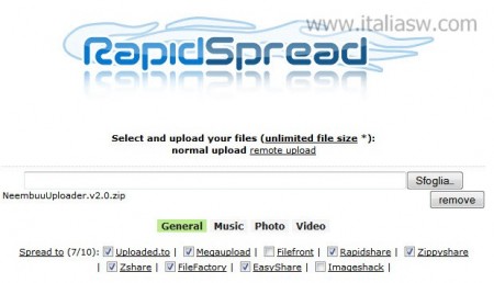 Screenshot - Rapidspread