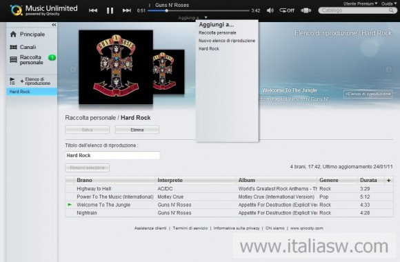 Screenshot - Sony Music Unlimited - 01