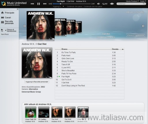 Screenshot - Sony Music Unlimited - 03