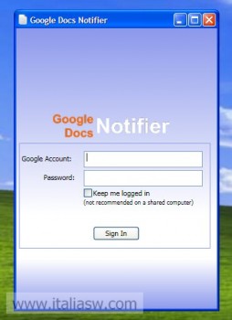 Screenshot - Google Docs Notifier - 01
