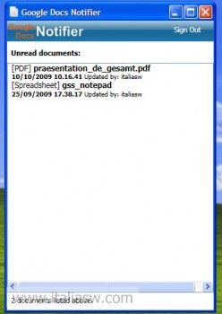 Screenshot - Google Docs Notifier - 02Notifier 