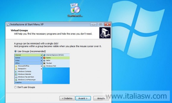 Screenshot - Start menu XP - 02