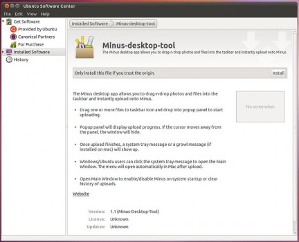 Screenshot - Min.us Desktop