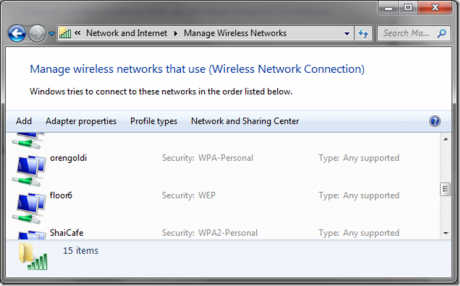 Screenshot - Wifi Network Backup Manager Utility - 04