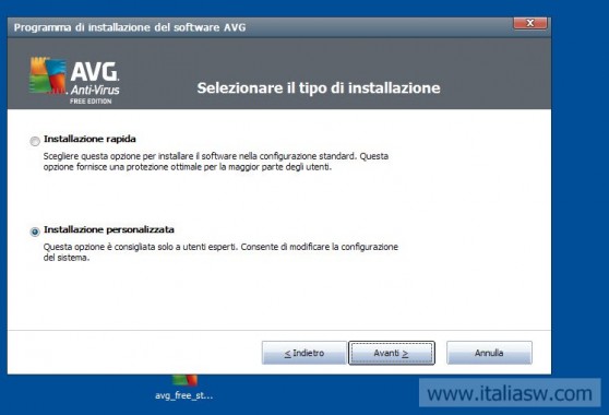 Screenshot - AVG Anti-Virus Free Edition 2012 - Installazione - 03