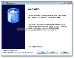 PC-Decrapifier screenshot