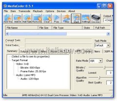 MediaCoder 0.51 ScreenShot