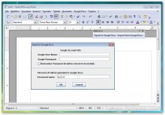 OpenOffice.org2GoogleDocs - export