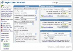 Paypal Fee Calculator