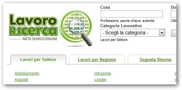 Lavoro Ricerca