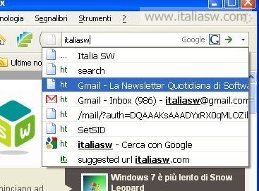 Omnibar Firefox