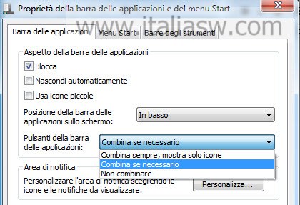 taskbar di Windows 7 - 03