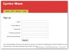 Lyrics Muse - Registrazione