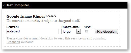 Google Image Ripper