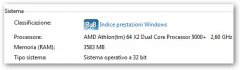 Windows Vista con 4 Giga di Ram