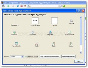 Firefox - Icone più piccole