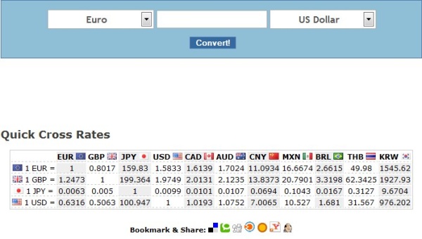 xurrency - convertire di valuta