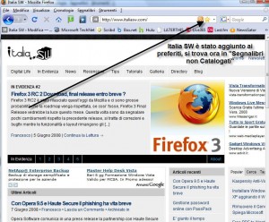 Firefox 3 - Memorizzazione veloce Link 
