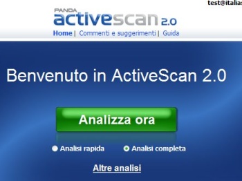 Active Scan 2 - Start