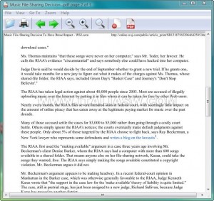 Haihaisoft PDF Reader - Screenshot