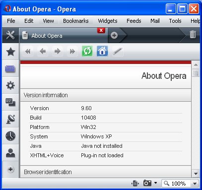 Opera 9.6 - First Snapshot