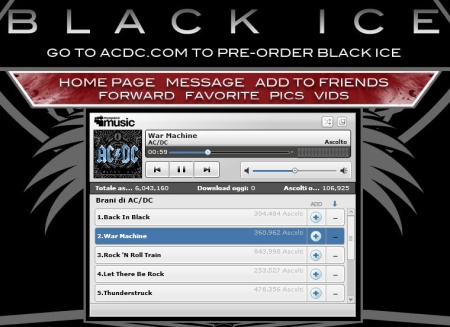 AC/DC - MySpace