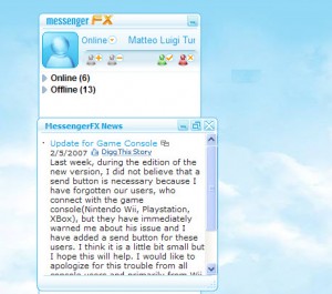 messengerfx - screenshot