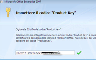 Come Resettare Office 2007 Per Inserire Un Nuovo Serial Number