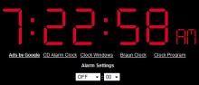 Online Alarm Clock