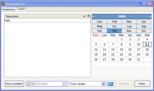 ReminderFox - Screenshot