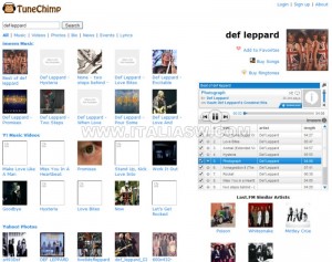 TuneChimp - Screenshot