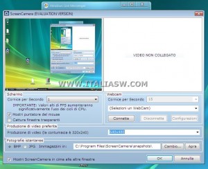 ScreenCamera - 02 - Opzioni