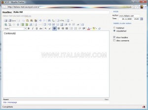 sauropol - editor wysiwyg