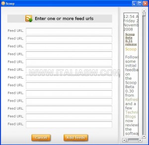Scoop - Nuovi Feed